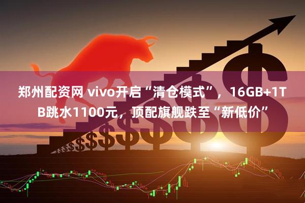 郑州配资网 vivo开启“清仓模式”，16GB+1TB跳水1100元，顶配旗舰跌至“新低价”