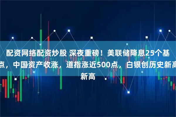 配资网络配资炒股 深夜重磅！美联储降息25个基点，中国资产收涨，道指涨近500点，白银创历史新高